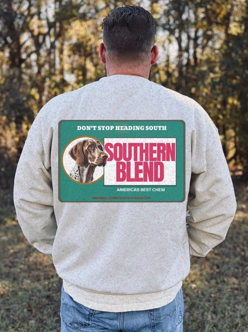 Southern Blend DTF Transfer, Trendy Hunting, Ready to Press, Heat Transfer, Trendy Men’s, DTF image 2