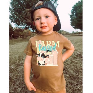 Farm Rarised Western DTF Transfer, Western, Howdy, Pressfertig, Cowgirl, Trendy Western, Transfer, DTF