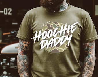 Local Hoochie Daddy DTF Transfer, Trendy Men’s, Funny, Snarky, Hoochie Daddy, Beard, DTF, Ready to Press, Heat Transfer