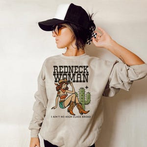Redneck Women Western DTF Transferfolie, Western, Howdy, Pressfertig, Cowgirl, Trendy Western, Transfer, DTF