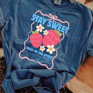 Stay Sweet DTF Transfer, Trendy Faith, Heaven, Made for More, Ready to Press, DTF image 1