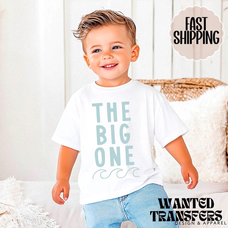 The Big One, Surfing First Birthday, Surf, Waves, The Birthday Boy, Dude, Bro, Ocean, Surfing, 1st Birthday, First image 1