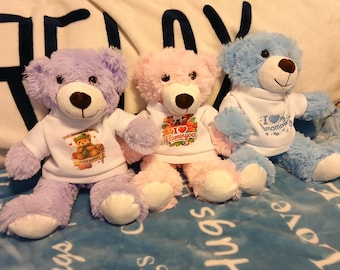 TEDDY BEARS with Custom shirts