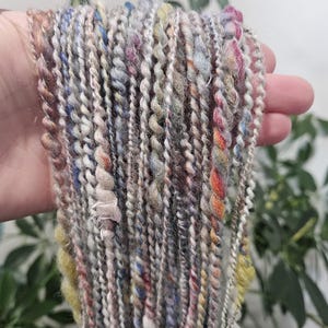 Scrappy handgesponnen spiraalkunstgaren