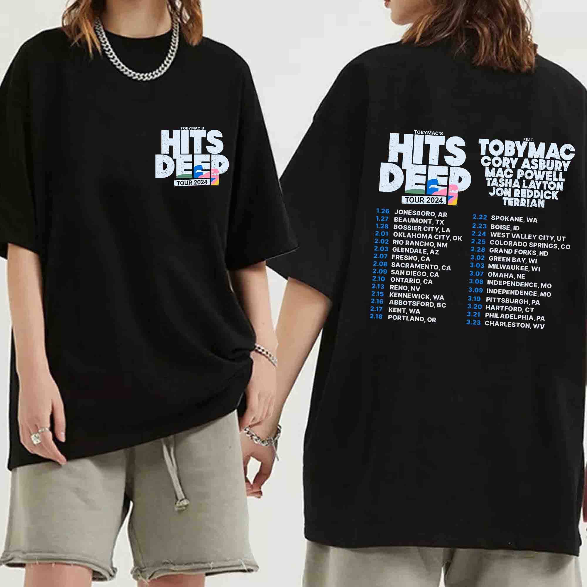 TobyMac Hits Deep Tour 2024 Shirt, TobyMac Fan Shirt