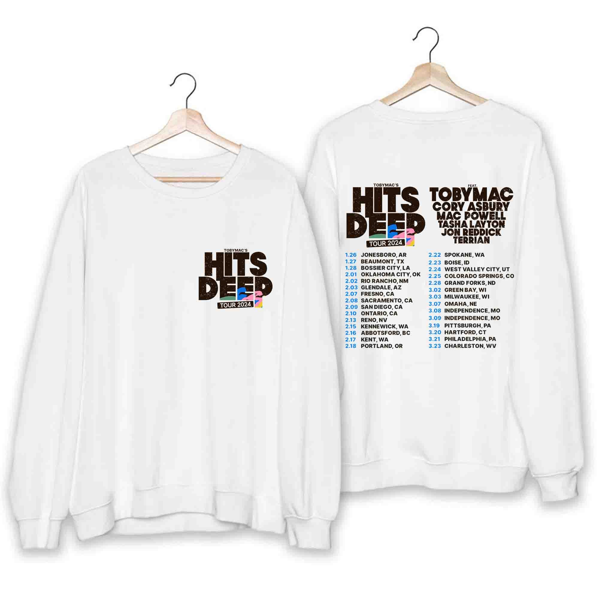 TobyMac Hits Deep Tour 2024 Shirt, TobyMac Fan Shirt