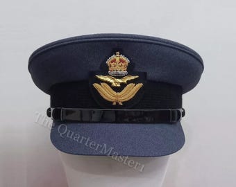 Royal Artillery Officers Side Hat / Cap – 100% Wool Melton (Brand New, Post-WWII Era)