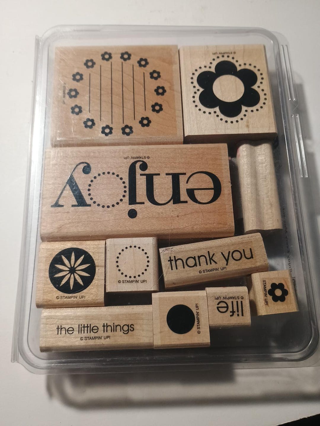 Stampin Up! Enjoy Every Moment -11 Stamps - Etsy