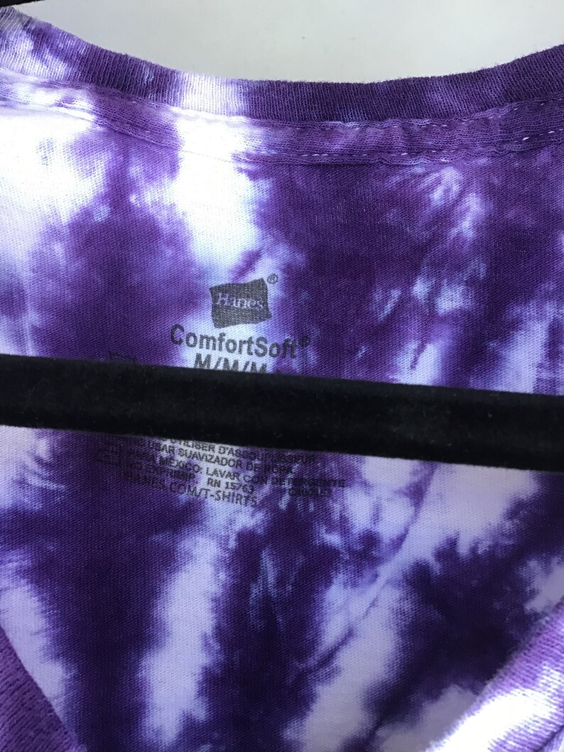 Tie Dyed Ultraviolet Purple Spider Web Design Short Sleeve | Etsy