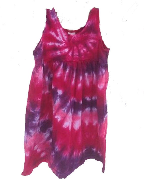 Tie Dyed Fuchsia Hot Pink and Deep Purple Spiral - Etsy