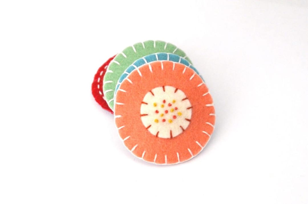 Baby Hair Clip Toddler Hair Clip Felt Hair Clip Girls Hair Etsy