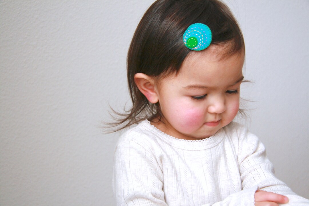 Felt Hair Clip Baby Hair Clip Toddler Hair Clip Girls Hair Etsy Italia