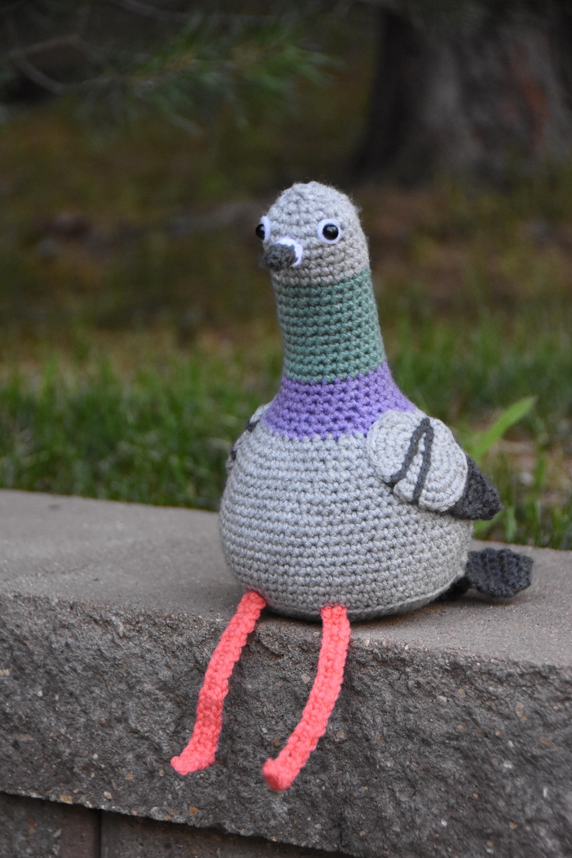 Hector the Pigeon Crochet Pattern - Etsy
