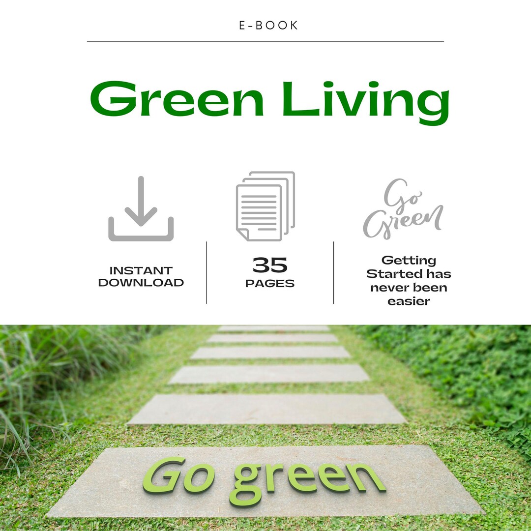 View of Green Living Ebbok | Your Guide to Sustainable Living | Eco-friendly ...