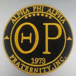 Alpha Phi Alpha Fraternity Patch, Theta Rho Chapter (3&quot;)