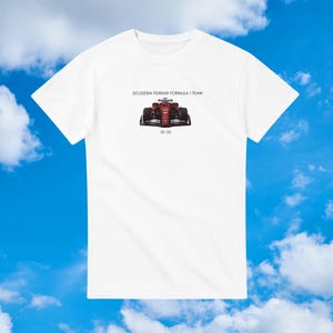 Ferrari F1 Team SF-25 2025 T-Shirt | Formula 1 Racing Fan Shirt, Ferrari Merch, F1 Gift for Men & Women, Motorsport Streetwear