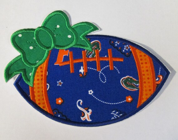 Team Football - Iron On Applique Patch, Sew On, Custom Made, Embroidered, Patches