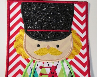 Christmas Nutcracker Box - Iron on or Sew on Applique