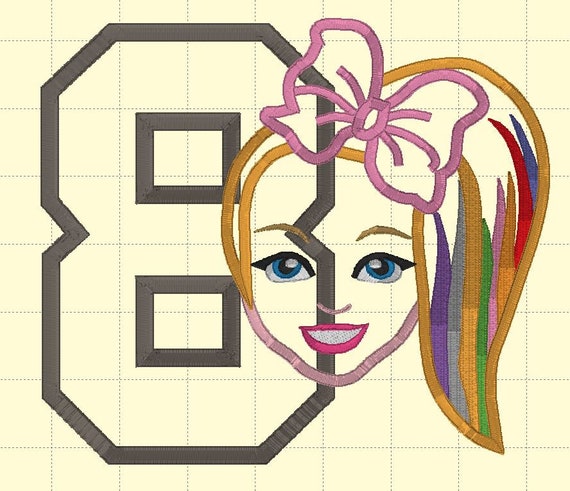 Rainbow Jo - Iron On or Sew On Embroidered Handmade Applique Patch