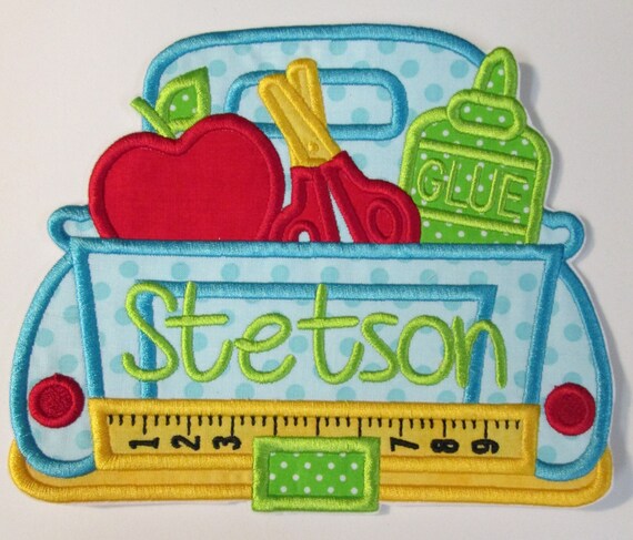 Iron On Applique Patch, Sew On, Custom Made, Embroidered, Patches