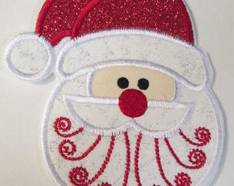 Christmas Santa - Iron On Appliques