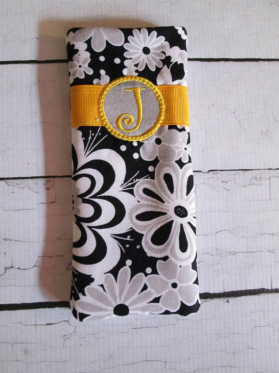 Elaine EyeGlass Case - Eye Glass Case - Glasses - Case - Handmade - Custom Made - Monogram Included
