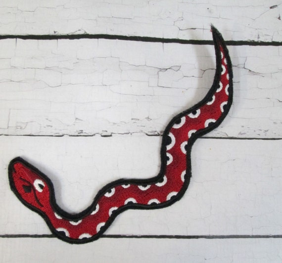 Felt Applique Patch - Embroidered Felt - Sew On or Glue On - Patches - Felt - Handmade