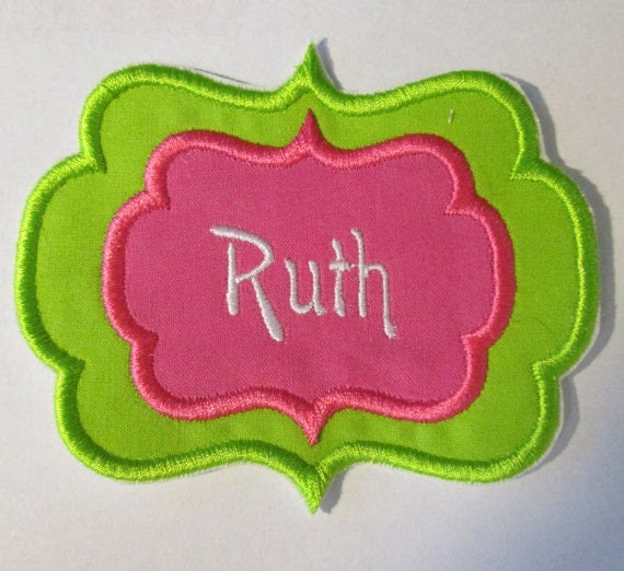 Iron On Applique Patch, Sew On, Custom Made, Embroidered, Patches