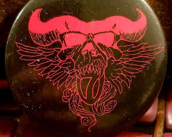 Vintage 1990s Angels of the 7th Dawn Official Danzig Fanclub Exclusive 2.25&quot; Pinback Button