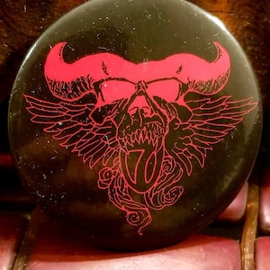 Vintage 1990s Angels of the 7th Dawn Official Danzig Fanclub Exclusive 2.25&quot; Pinback Button