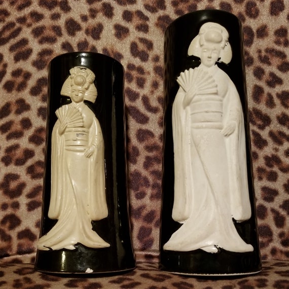 Pair Of Vintage Hawaiian Cottage Geisha Room Cherry Hill Nj Etsy