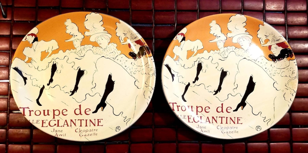 Vintage Sango Cabaret Moulin Rouge Troupe De Elephantine