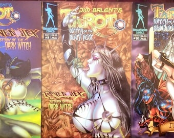 Tarot Witch of the Black Rose Comic: Vintage Goth Horror, Jim Balent Art