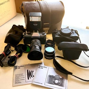 Pair Rolleiflex SL35s c. 1972