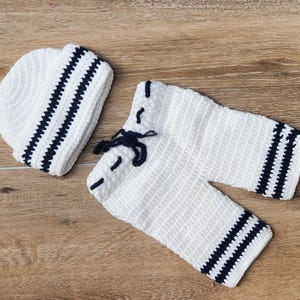 Crochet sailor outfit,newborn sailor photo prop,baby shower gift.Halloween outfit.Marine costume.baby boy nautical crochet set, Navy outfit