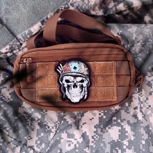 Morale Patches Skull- PVC 3D Military Tactical Patch