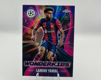 Lamine Yamal Rookie Card: 2024 Topps Merlin FC Barcelona Soccer