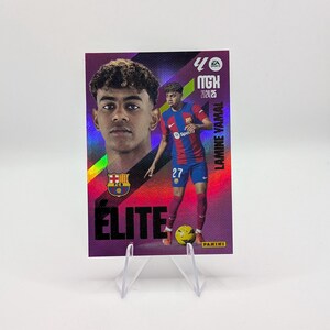 Carte Panini MGK FC Barcelona Lamine Yamal 'Special One' Noire - Rare - Édition UEFA EURO