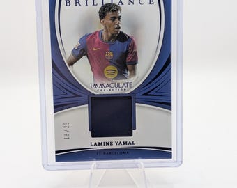 Lamine Yamal Patch Card – Panini Immaculate /25, FC Barcelona