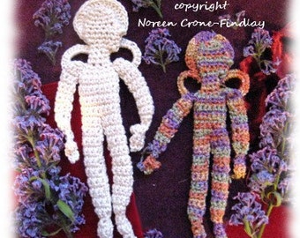 Crocheted Angel of Healing Doll PDF Pattern