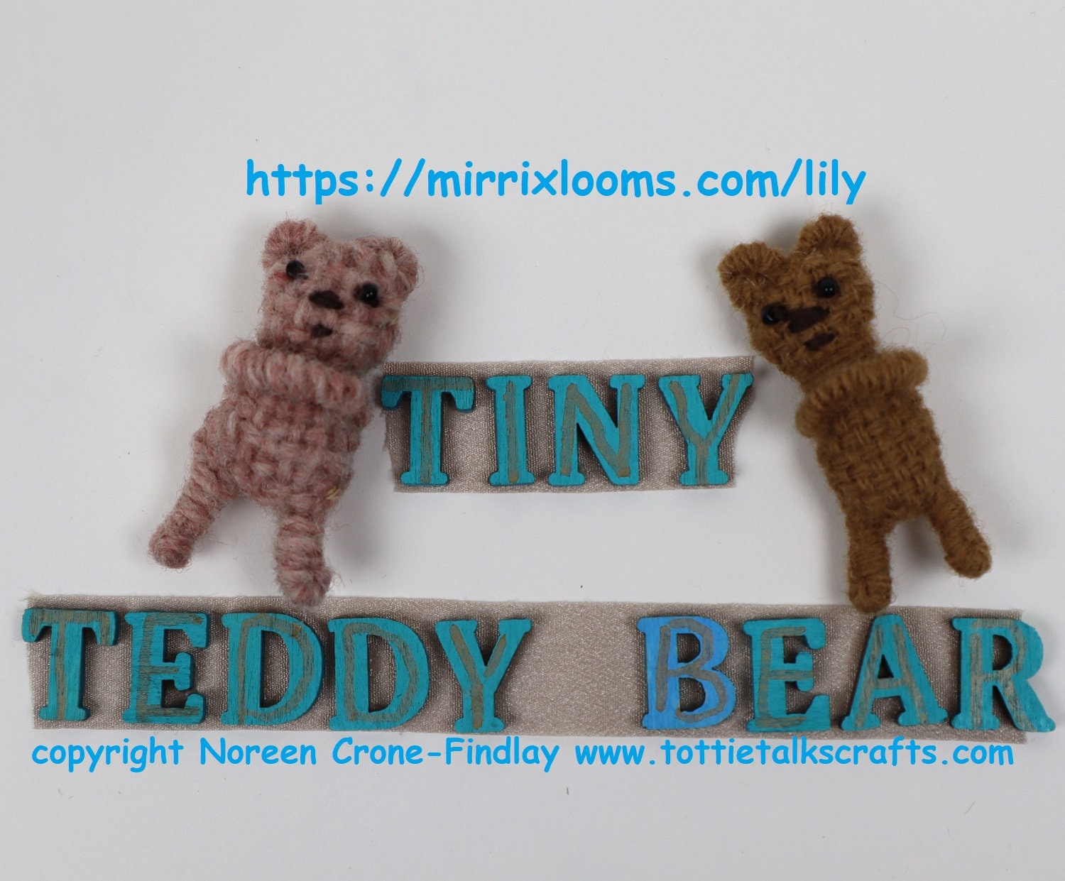 Knit and Crochet Teddy Bear Pattern, Knitting Machine Patterns