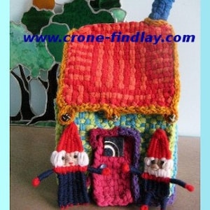 Gnome Dolls and Gnome House to Weave on the Potholder Loom by Noreen Crone-Findlay