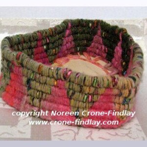 PDF Pattern for all kinds of Baskets woven with all 6 sticks of the stick weaving loom image 3