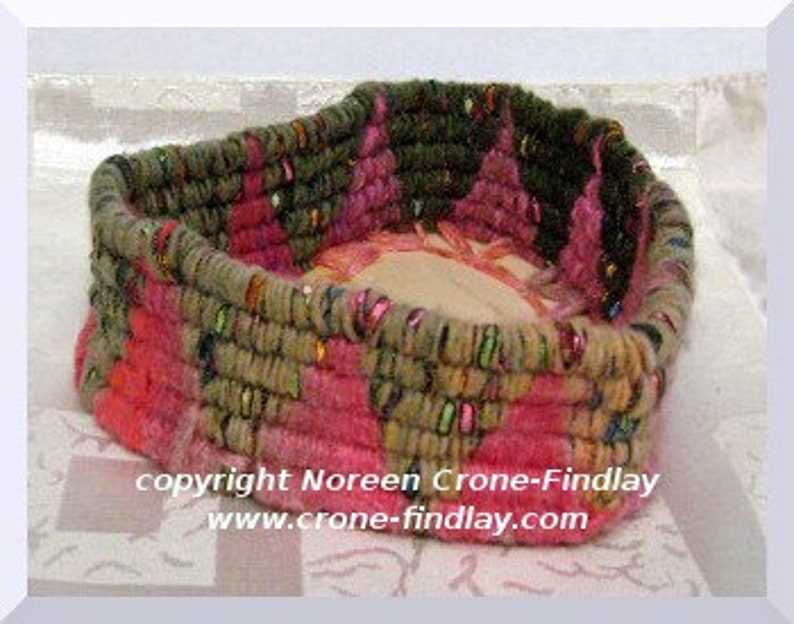 PDF Pattern for all kinds of Baskets woven with all 6 sticks of the stick weaving loom image 3