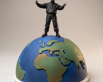 Kanye West Collectible - Hand Painted Art Figure, Limited Edition