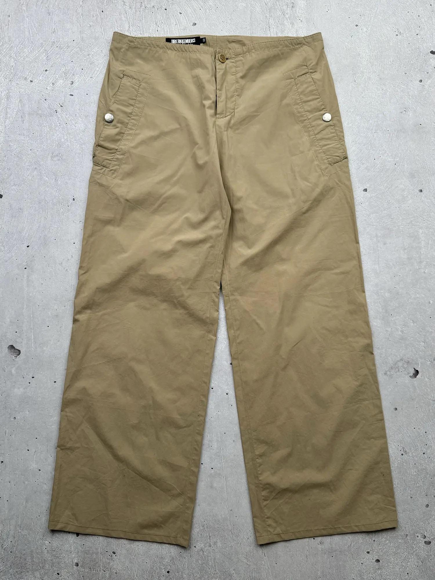 パンツ 90s Dirk Bikkembergs Cotton Pants 90s Dirk Bikkembergs Cotton Pants 1990s Vtg DIRK BIKKEMBERGS
