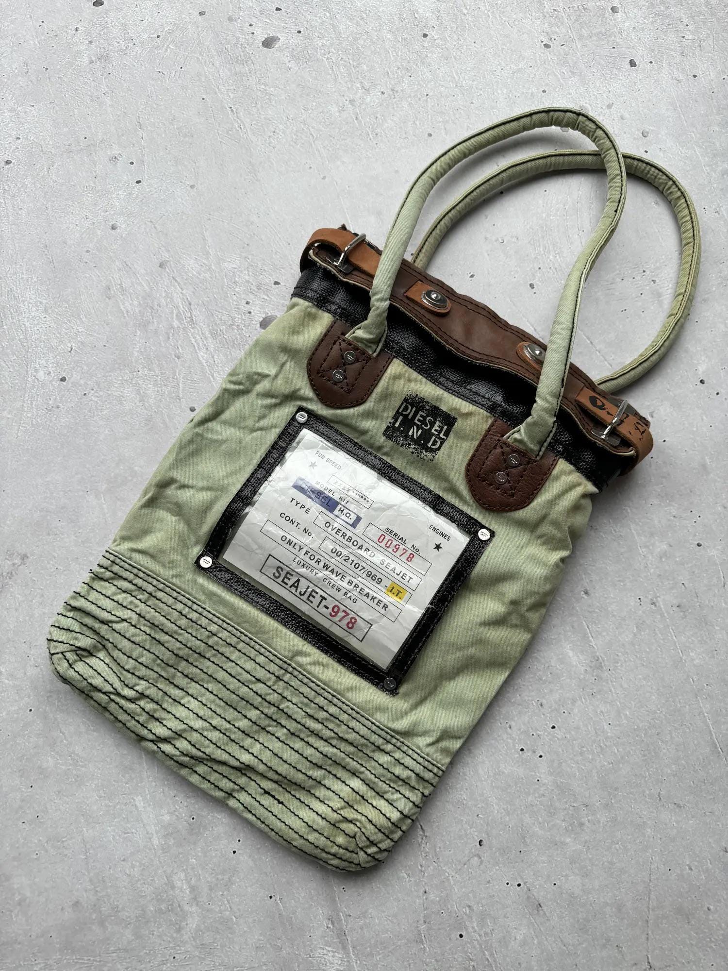 Vintage Diesel Bag - Etsy Hong Kong
