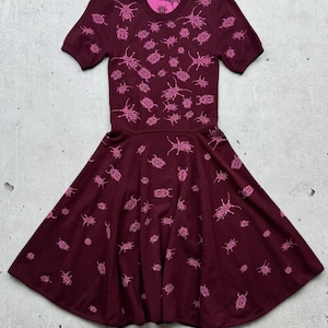 Alexander McQueen Vintage Amazing Printed Mini Dress Women&#39;s Size S