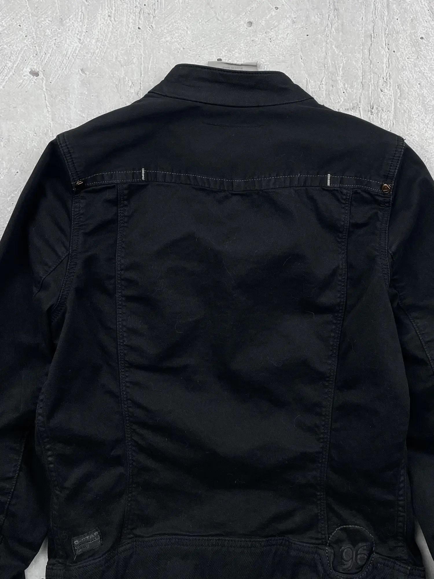 G Star RAW Vintage Denim Bomber Jacket Women's Size XS - Etsy