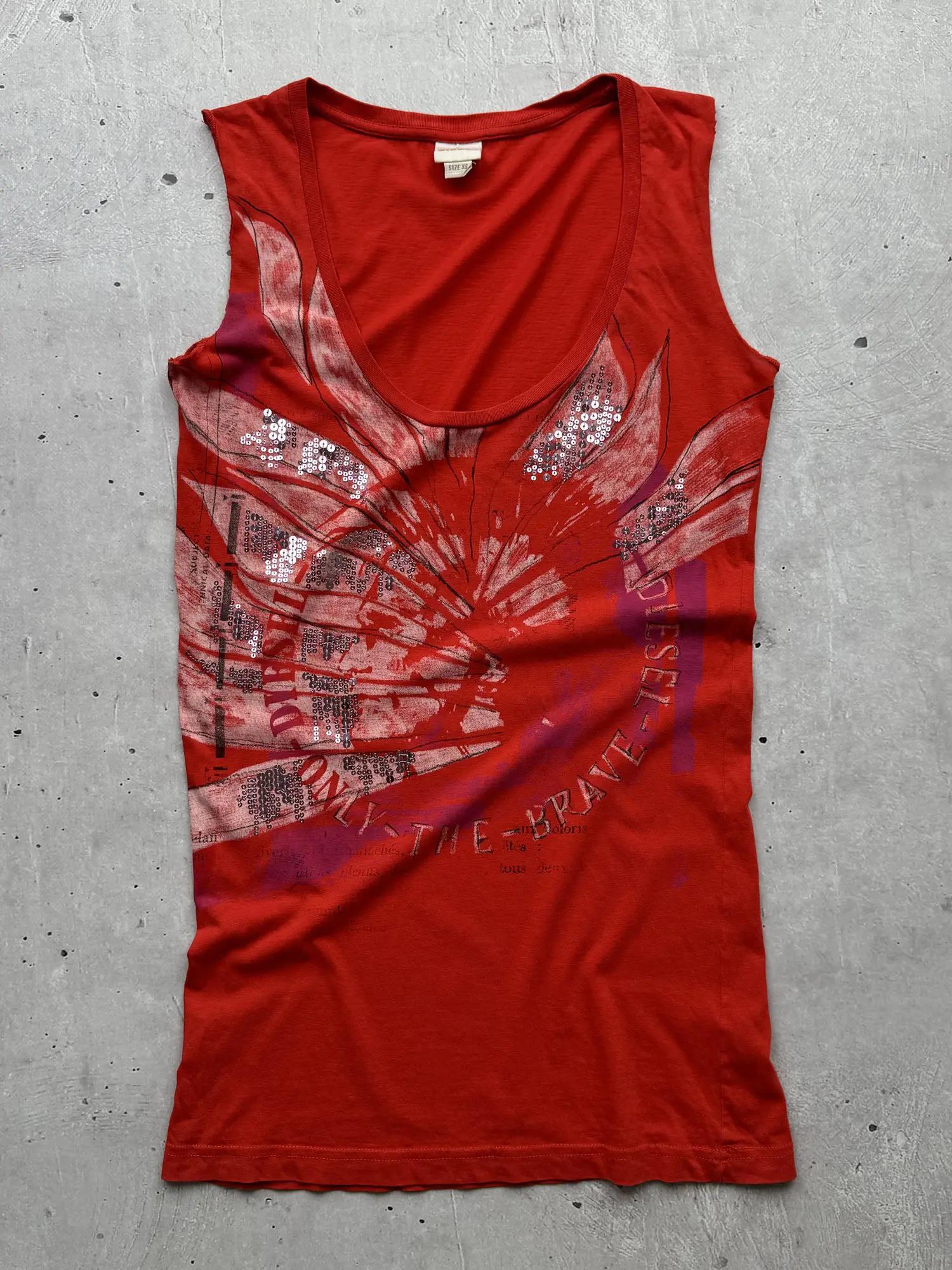 【archive】90s DIESEL Sleeveless Tank-top Diesel Tank Top - Etsy Canada
